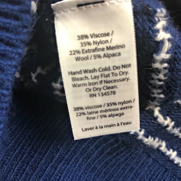 Vineyard Vines Zip Wool Blend Marlins Knit Sweater - Picture 5 of 8